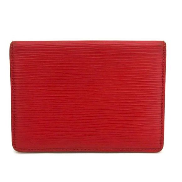 Louis Vuitton Epi 2 Card Vertical Leather Pass Card Case /P2597 - Picture 5 of 9